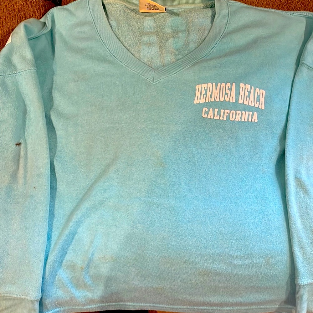 Hermosa beach sweatshirt. Size M.